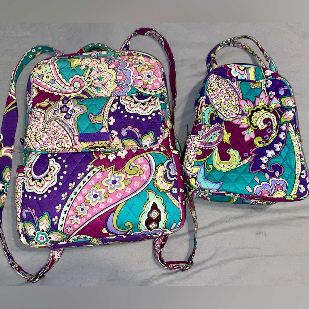 Vera Bradley Backpack & Lunchbox